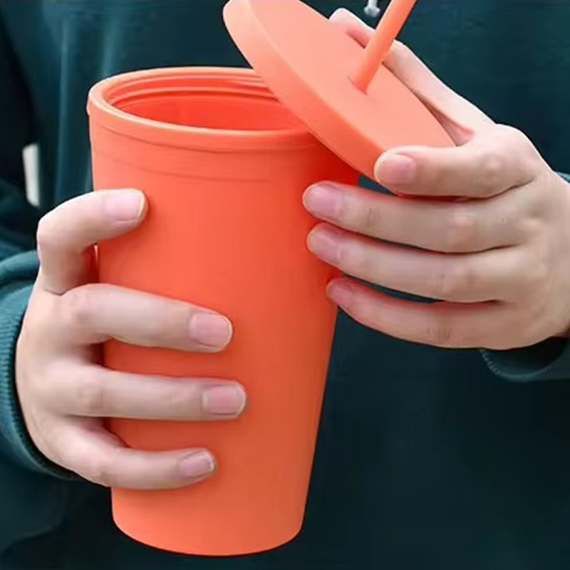 480 ml de doble capa para niños Tumbler de plástico 480 ml de doble capa para niños Tumbler de plástico