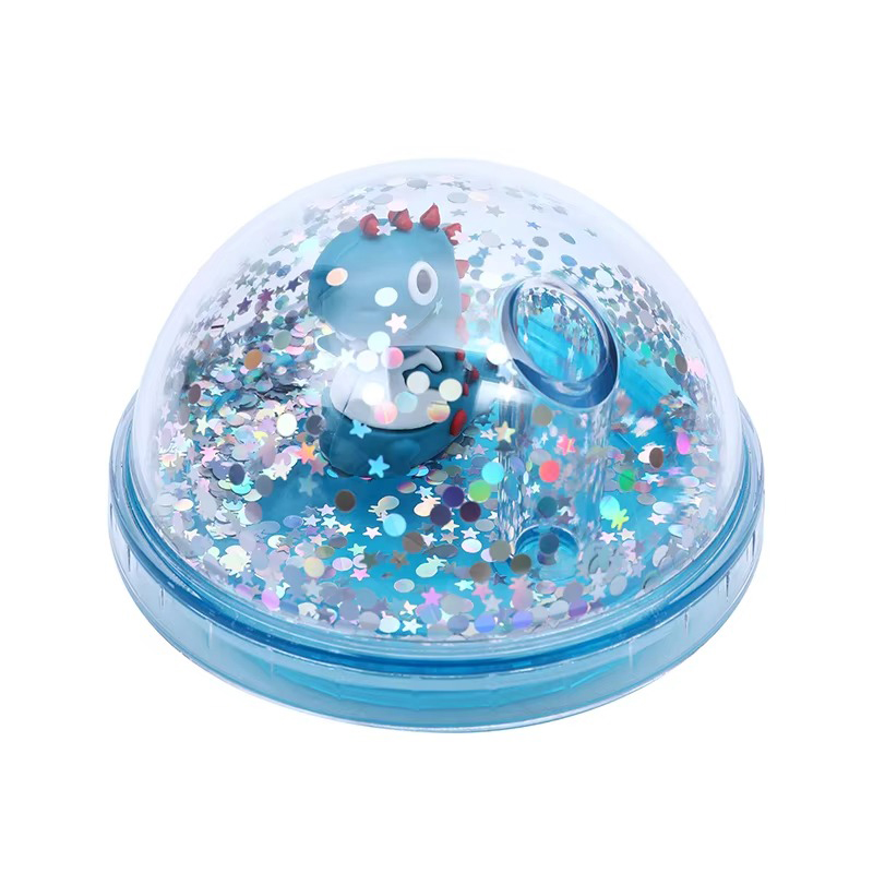 Lentejuelas transparentes caricatura de plástico