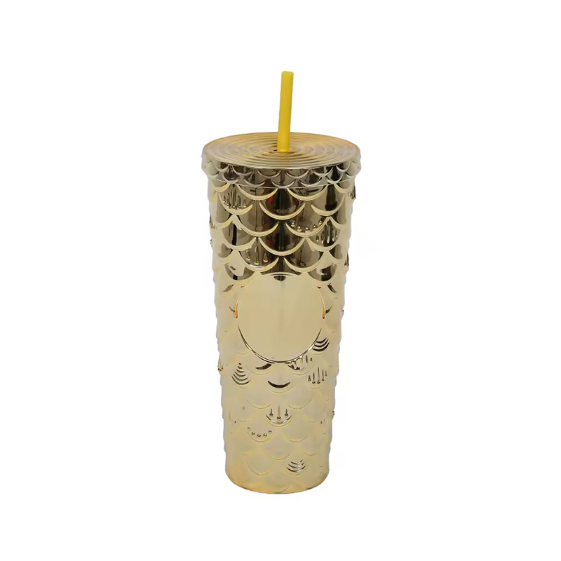 Vaso creativo decorativo de plástico brillante