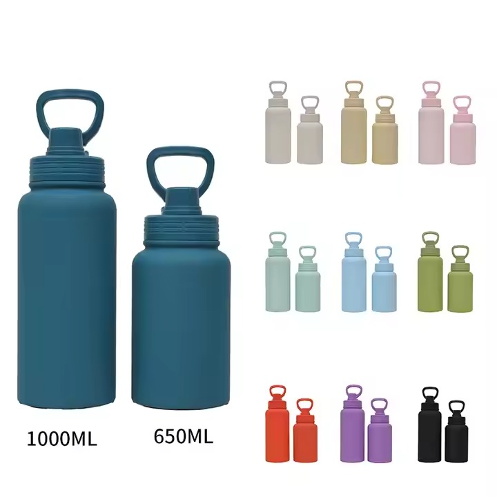 Botella de agua aislada reutilizable de Vacuum Great Capacidad