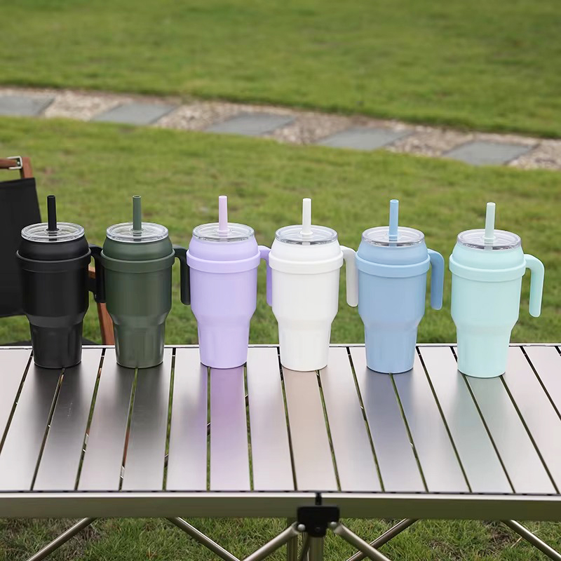 Taza automotriz de acero inoxidable para acampar para acampar Taza automotriz de acero inoxidable para acampar para acampar