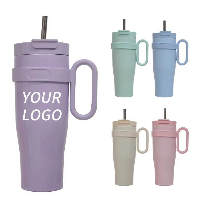 Taza automotriz de gran capacidad de acero inoxidable montado en el automóvil