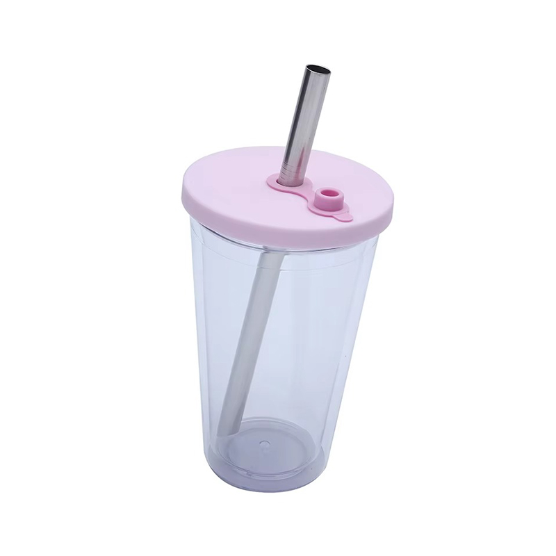 Tumador de plástico diario transparente de agua potable