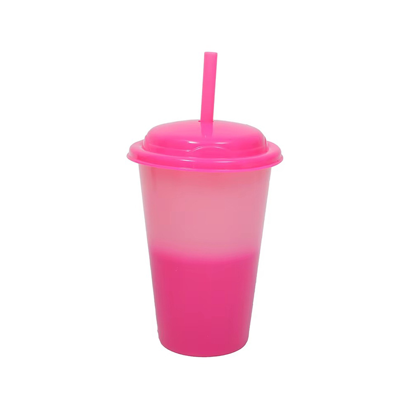 Cambio de color frío Magic Plastic Tumbler