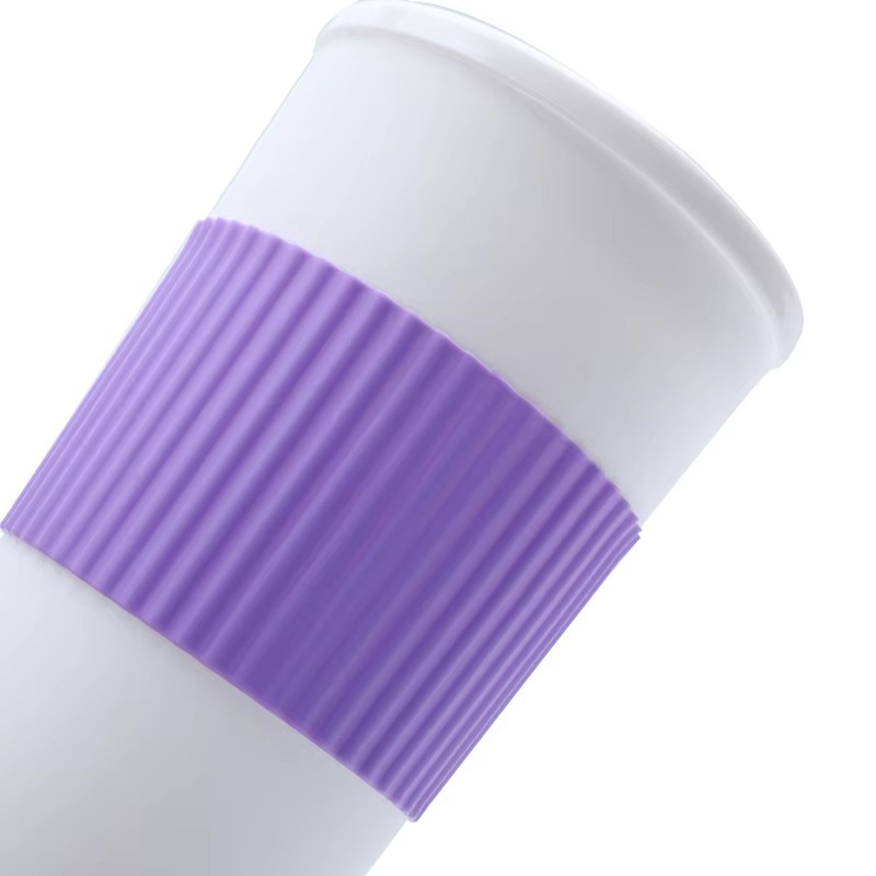 16 oz colorido de doble capa duradera vaso de plástico