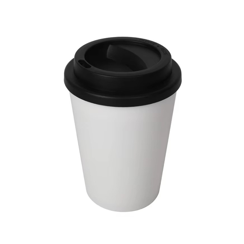 12 oz simple pequeño vaso de plástico portátil pequeño