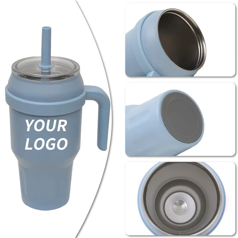 Taza automotriz de acero inoxidable para acampar para acampar