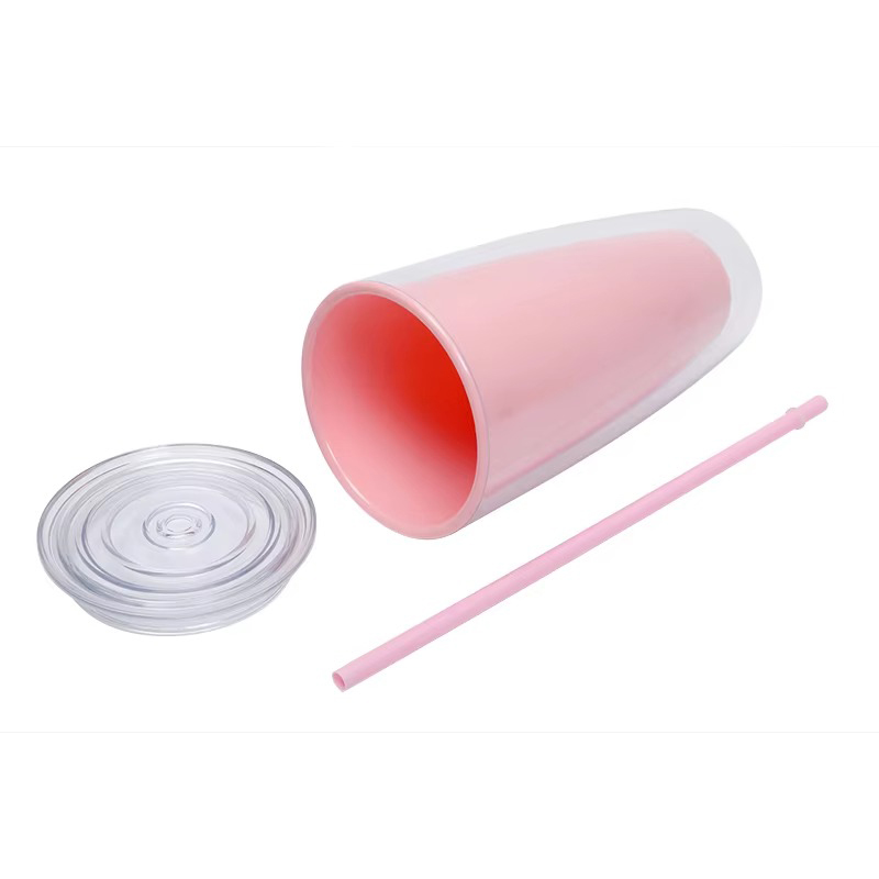 Tumador de plástico reutilizable de aislamiento de doble capa