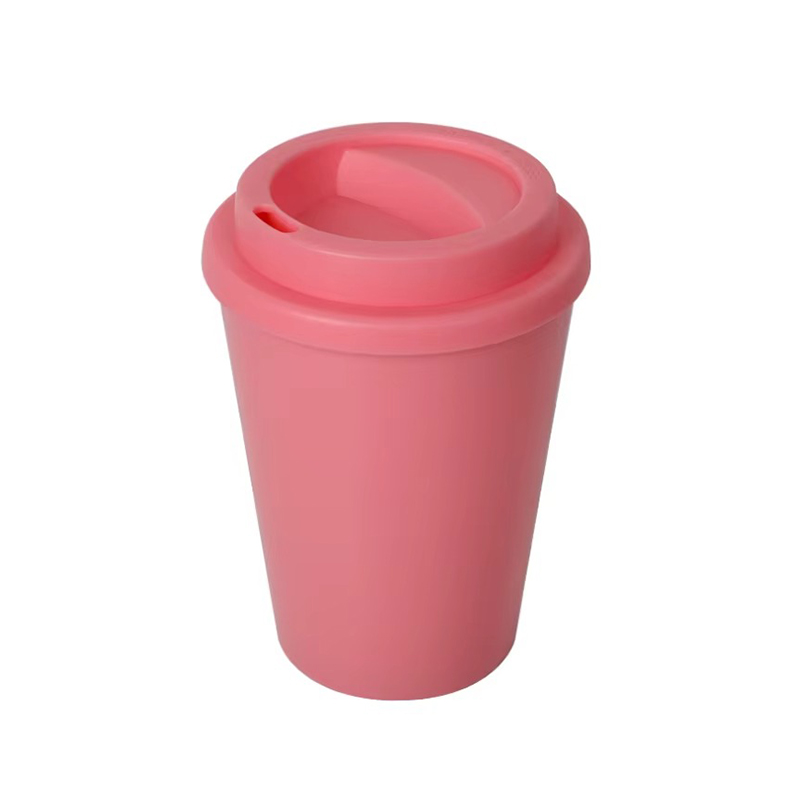 12 oz simple pequeño vaso de plástico portátil pequeño