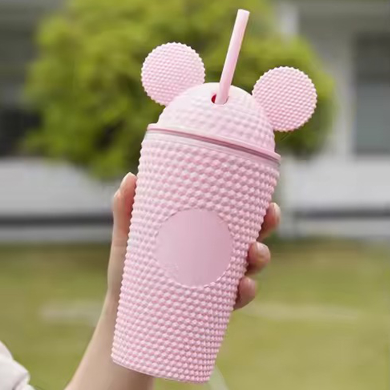 Tope de plástico de doble capa de textura enrollada