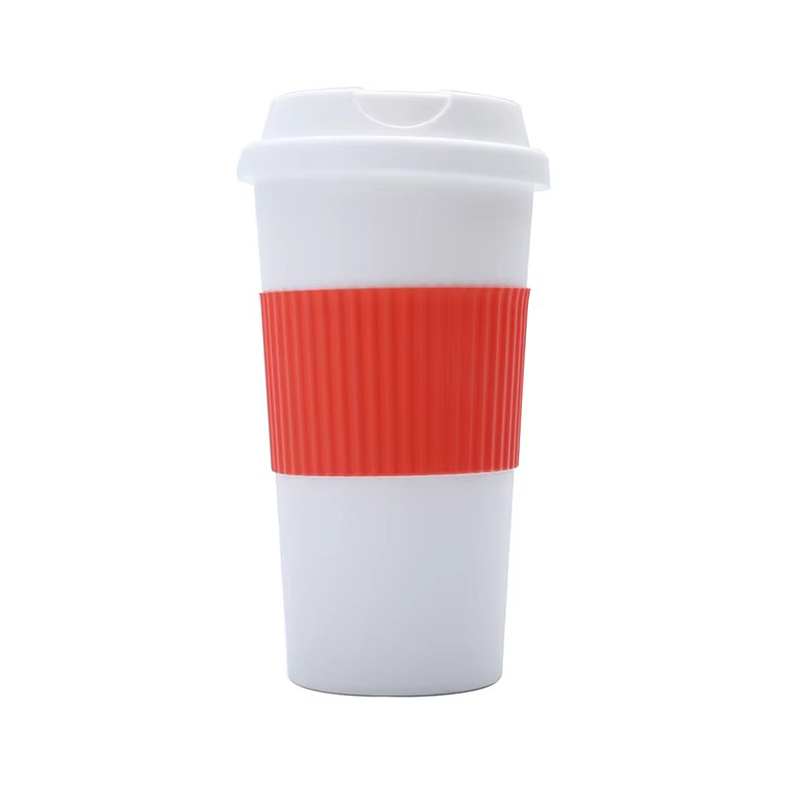 16 oz colorido de doble capa duradera vaso de plástico