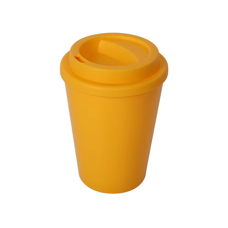 12 oz simple pequeño vaso de plástico portátil pequeño