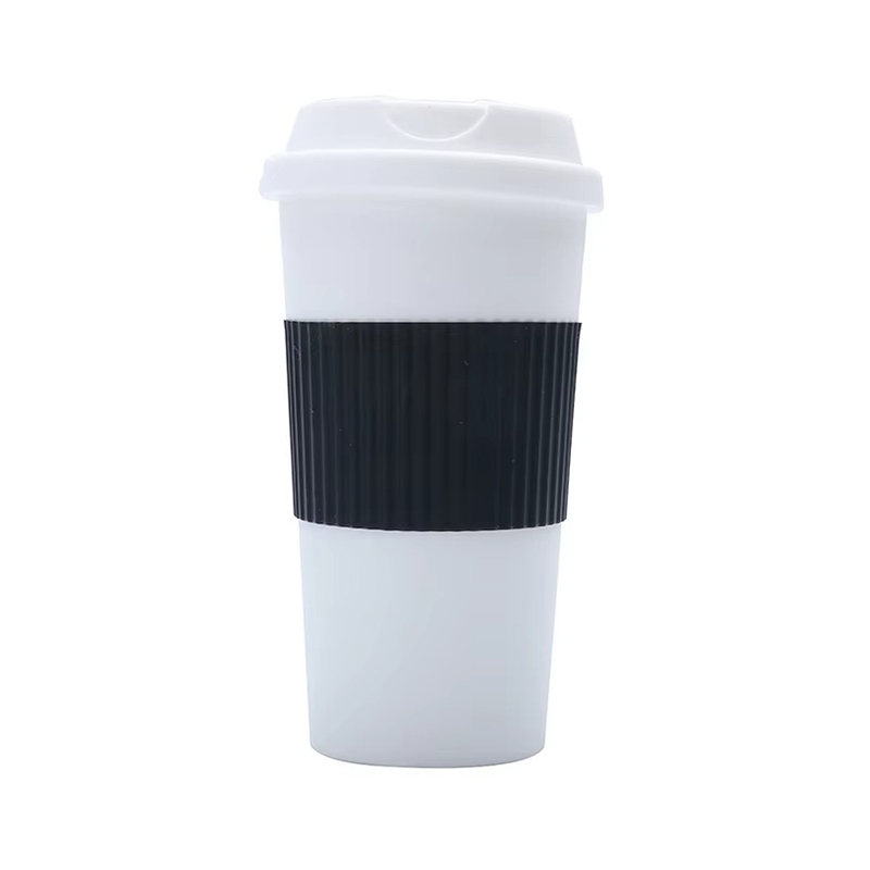 16 oz colorido de doble capa duradera vaso de plástico