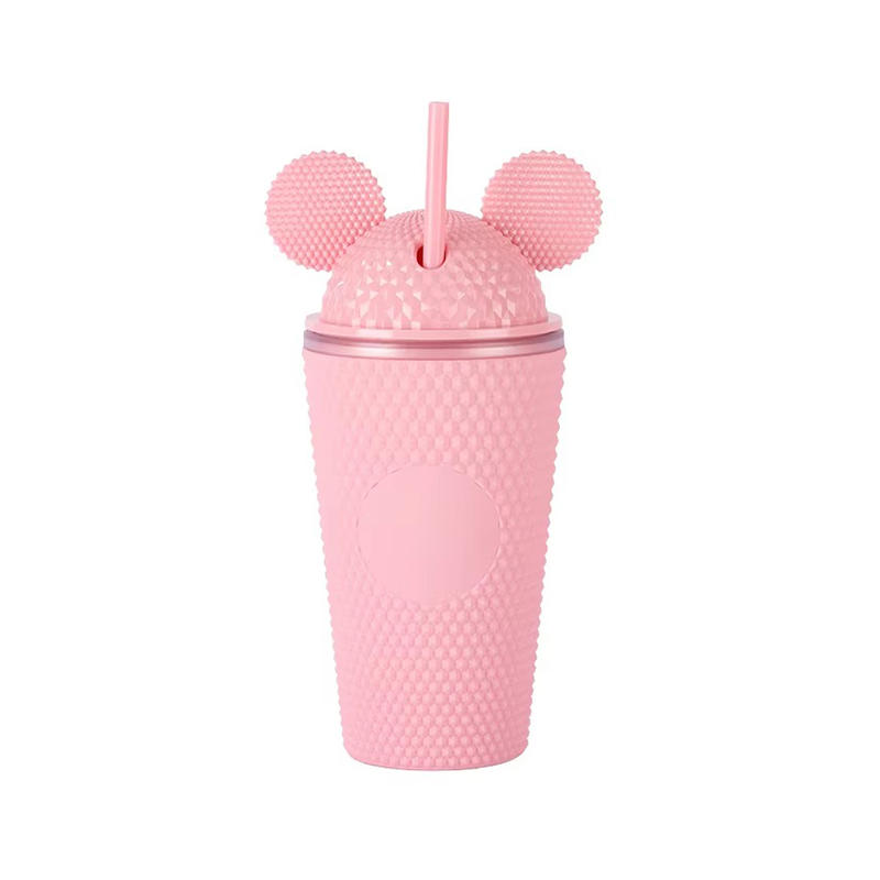 Tope de plástico de doble capa de textura enrollada