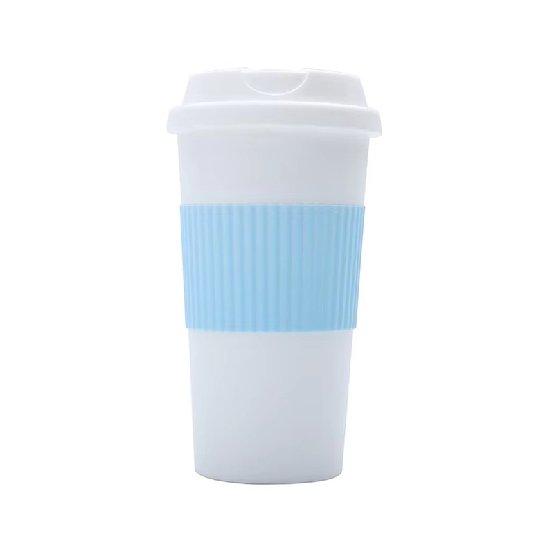 16 oz colorido de doble capa duradera vaso de plástico