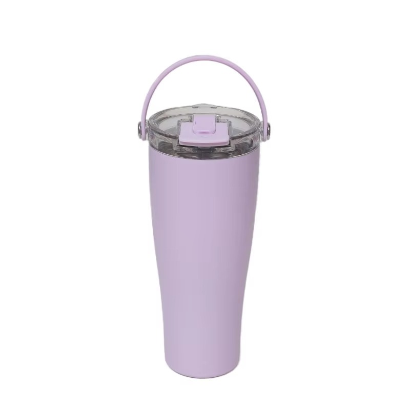 Tumbler de paja de acero inoxidable de dos paredes Tumbler de paja de acero inoxidable de dos paredes