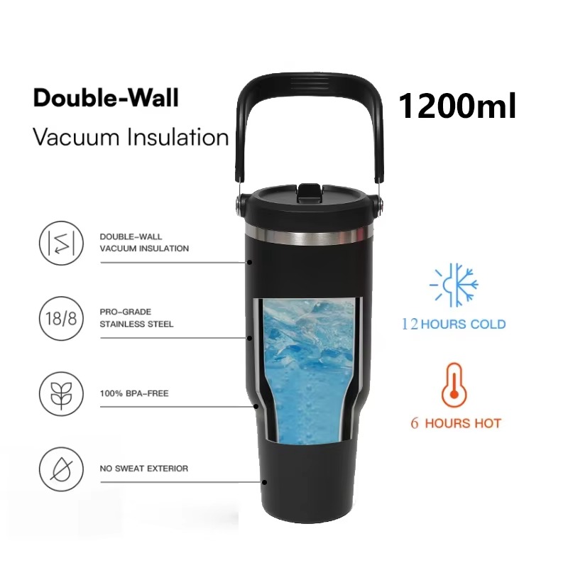 Viaje Copa de vaso de acero inoxidable