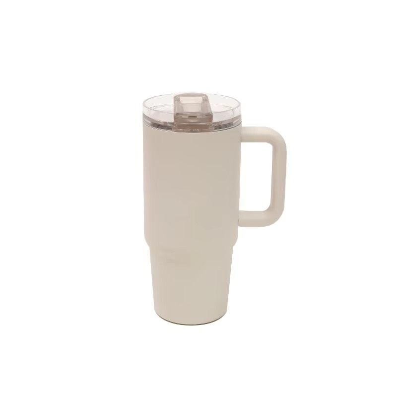 Tumbler de acero inoxidable con tapa de paja Tumbler de acero inoxidable con tapa de paja